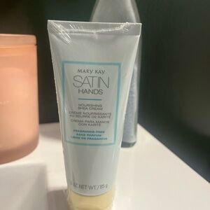 Mary Kay Satin Hands Nourishing Shea Cream Fragrance Free Full Size 3 oz